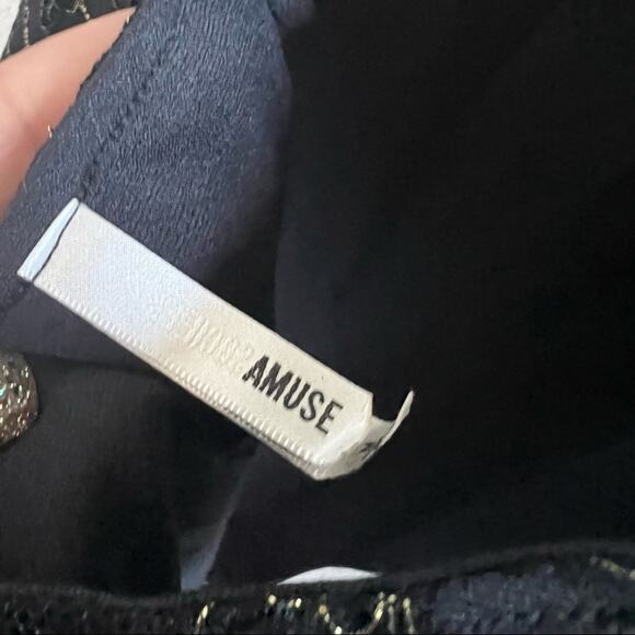 NWT Amuse Society Azalea Bodysuit Black Lace Medium - Picture 16 of 16